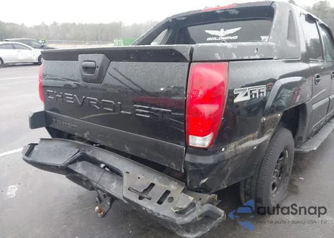 2002 Chevrolet Avalanche 1500 z USA, uszkodzony, nr VIN 3GNEC13T82G319399